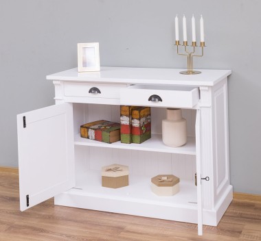 Buffet with 2 doors, 2 drawers, BAS, Directoire Collection - PS38BAS