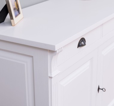 Buffet with 2 doors, 2 drawers, BAS, Directoire Collection - PS38BAS