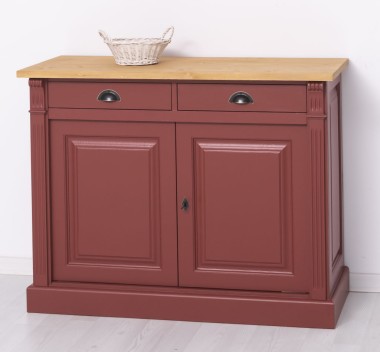 Buffet with 2 doors, 2 drawers, BAS, Directoire Collection - PS38BAS