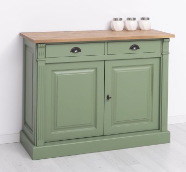 Buffet with 2 doors, 2 drawers, BAS, Directoire Collection - PS38BAS
