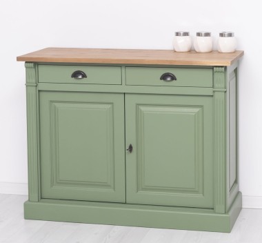 Buffet with 2 doors, 2 drawers, BAS, Directoire Collection - PS38BAS