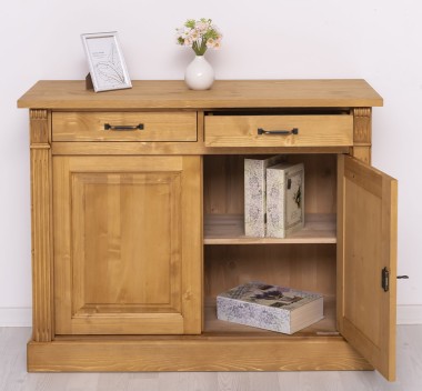 Buffet with 2 doors, 2 drawers, BAS, Directoire Collection - PS38BAS