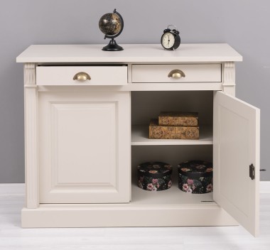 Buffet with 2 doors, 2 drawers, BAS, Directoire Collection - PS38BAS