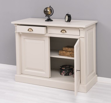 Buffet with 2 doors, 2 drawers, BAS, Directoire Collection - PS38BAS
