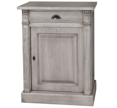 Buffet with 1 door, 1 drawer, BAS, Directoire Collection - PS27BAS 