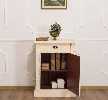 Buffet with 1 door, 1 drawer, BAS, Directoire Collection - PS27BAS 