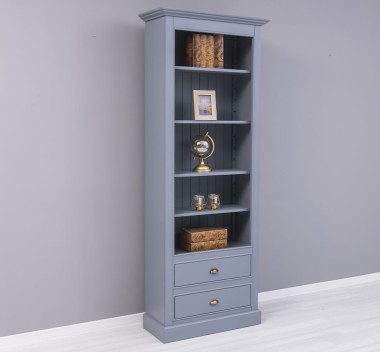 Bookcase with 2 drawers, open shelf