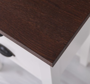 Bedside table 2 drawers top oak - PS475-TOP OAK