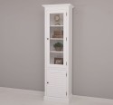 Narrow display case, 1 door + 1 glass door, Shutter Collection