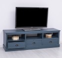 TV chest of drawers with 3 drawers and 3 open spaces