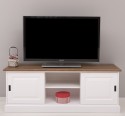 PS222 TV cabinet with 2 sliding doors