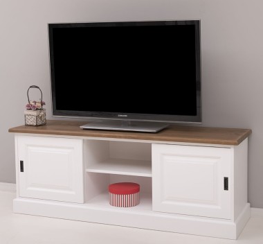 PS222 TV cabinet with 2 sliding doors