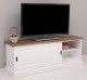 PS222 TV cabinet with 2 sliding doors