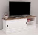 PS222 TV cabinet with 2 sliding doors
