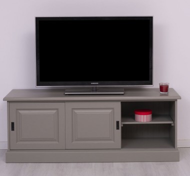 PS222 TV cabinet with 2 sliding doors