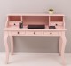 Desk with curved legs