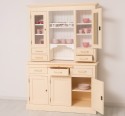 Kitchen sideboard 3 doors, 3 drawers BAS + 2 doors, 4 drawrs SUP, oak - Color Ext._P025 / Color Int._P004 - DOUBLE COLORED