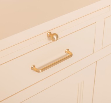 Kitchen sideboard 3 doors, 3 drawers BAS + 2 doors, 4 drawrs SUP, oak - Color Ext._P025 / Color Int._P004 - DOUBLE COLORED
