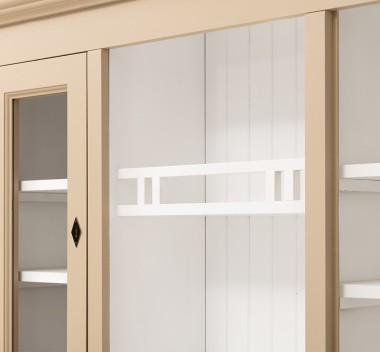 Kitchen sideboard 3 doors, 3 drawers BAS + 2 doors, 4 drawrs SUP, oak - Color Ext._P032 / Color Int._P004 - DOUBLE COLORED