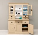 Kitchen sideboard 3 doors, 3 drawers BAS + 2 doors, 4 drawrs SUP, oak - Color Ext._P032 / Color Int._P004 - DOUBLE COLORED