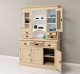 Kitchen sideboard 3 doors, 3 drawers BAS + 2 doors, 4 drawrs SUP, oak - Color Ext._P032 / Color Int._P004 - DOUBLE COLORED
