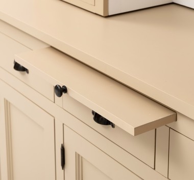 Kitchen sideboard 3 doors, 3 drawers BAS + 2 doors, 4 drawrs SUP, oak - Color Ext._P032 / Color Int._P004 - DOUBLE COLORED