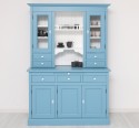 Kitchen sideboard 3 doors, 3 drawers BAS + 2 doors, 4 drawrs SUP, oak - Color Ext._P053 / Color Int._P004 - DOUBLE COLORED