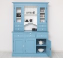 Kitchen sideboard 3 doors, 3 drawers BAS + 2 doors, 4 drawrs SUP, oak - Color Ext._P053 / Color Int._P004 - DOUBLE COLORED