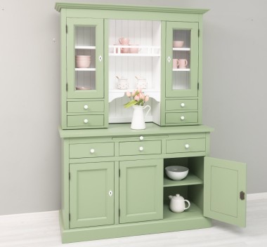 Kitchen sideboard 3 doors, 3 drawers BAS + 2 doors, 4 drawrs SUP, oak - Color Ext._P054 / Color Int._P004 - DOUBLE COLORED
