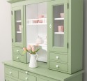 Kitchen sideboard 3 doors, 3 drawers BAS + 2 doors, 4 drawrs SUP, oak - Color Ext._P054 / Color Int._P004 - DOUBLE COLORED