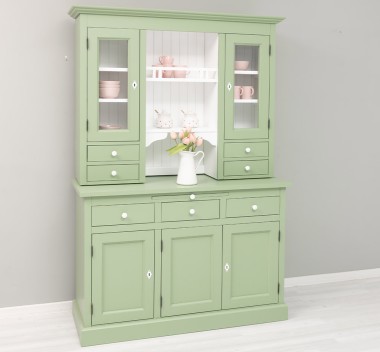 Kitchen sideboard 3 doors, 3 drawers BAS + 2 doors, 4 drawrs SUP, oak - Color Ext._P054 / Color Int._P004 - DOUBLE COLORED