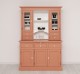 Kitchen sideboard 3 doors, 3 drawers BAS + 2 doors, 4 drawrs SUP, oak - Color Ext._P112 / Color Int._P004 - DOUBLE COLORED