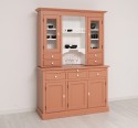 Kitchen sideboard 3 doors, 3 drawers BAS + 2 doors, 4 drawrs SUP, oak - Color Ext._P112 / Color Int._P004 - DOUBLE COLORED