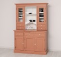 Kitchen sideboard 3 doors, 3 drawers BAS + 2 doors, 4 drawrs SUP, oak - Color Ext._P112 / Color Int._P004 - DOUBLE COLORED