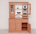 Kitchen sideboard 3 doors, 3 drawers BAS + 2 doors, 4 drawrs SUP, oak - Color Ext._P112 / Color Int._P004 - DOUBLE COLORED