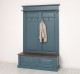 Coat hanger 2 doors oak - Color Top_P081 - Color Corp_P051 - DOUBLE COLORED