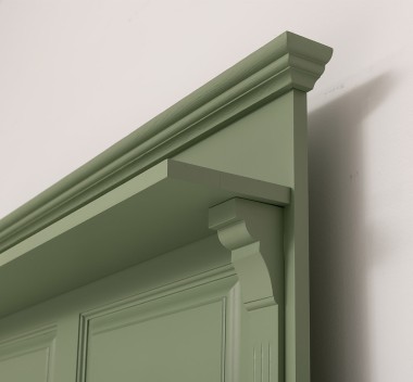 Coat hanger 2 doors oak - Color Top_P081 - Color Corp_P054 - DOUBLE COLORED