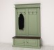 Coat hanger 2 doors oak - Color Top_P081 - Color Corp_P054 - DOUBLE COLORED