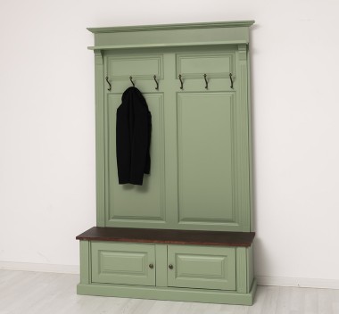 Coat hanger 2 doors oak - Color Top_P081 - Color Corp_P054 - DOUBLE COLORED