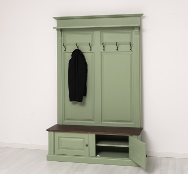 Coat hanger 2 doors oak - Color Top_P081 - Color Corp_P054 - DOUBLE COLORED