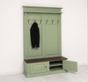 Coat hanger 2 doors oak - Color Top_P081 - Color Corp_P054 - DOUBLE COLORED