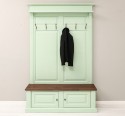 Coat hanger 2 doors oak - Color Top_P081 - Color Corp_P092 - DOUBLE COLORED