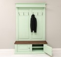 Coat hanger 2 doors oak - Color Top_P081 - Color Corp_P092 - DOUBLE COLORED