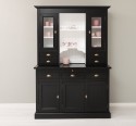 Kitchen sideboard 3 doors, 3 drawers BAS + 2 doors, 4 drawrs SUP, oak - Color Ext._P150 / Color Int._P004 - DOUBLE COLORED