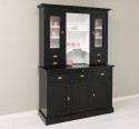 Kitchen sideboard 3 doors, 3 drawers BAS + 2 doors, 4 drawrs SUP, oak - Color Ext._P150 / Color Int._P004 - DOUBLE COLORED