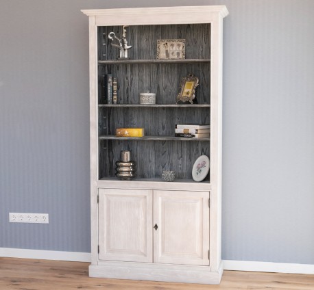 Bookcase with 2 doors