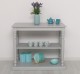 Console with turned legs, 1 shelf