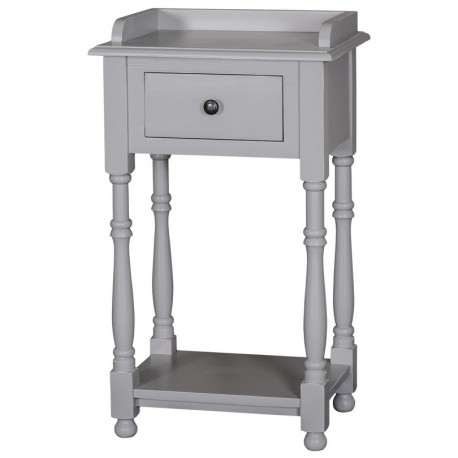 Small console, turned legs,...