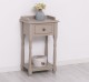 Small console, turned legs, 1 drawer