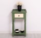 Small console, turned legs, 1 drawer